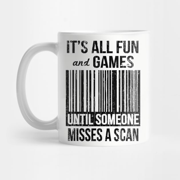 It`s All Fun And Games Until Someone Mises A Scan // Black by Throbpeg